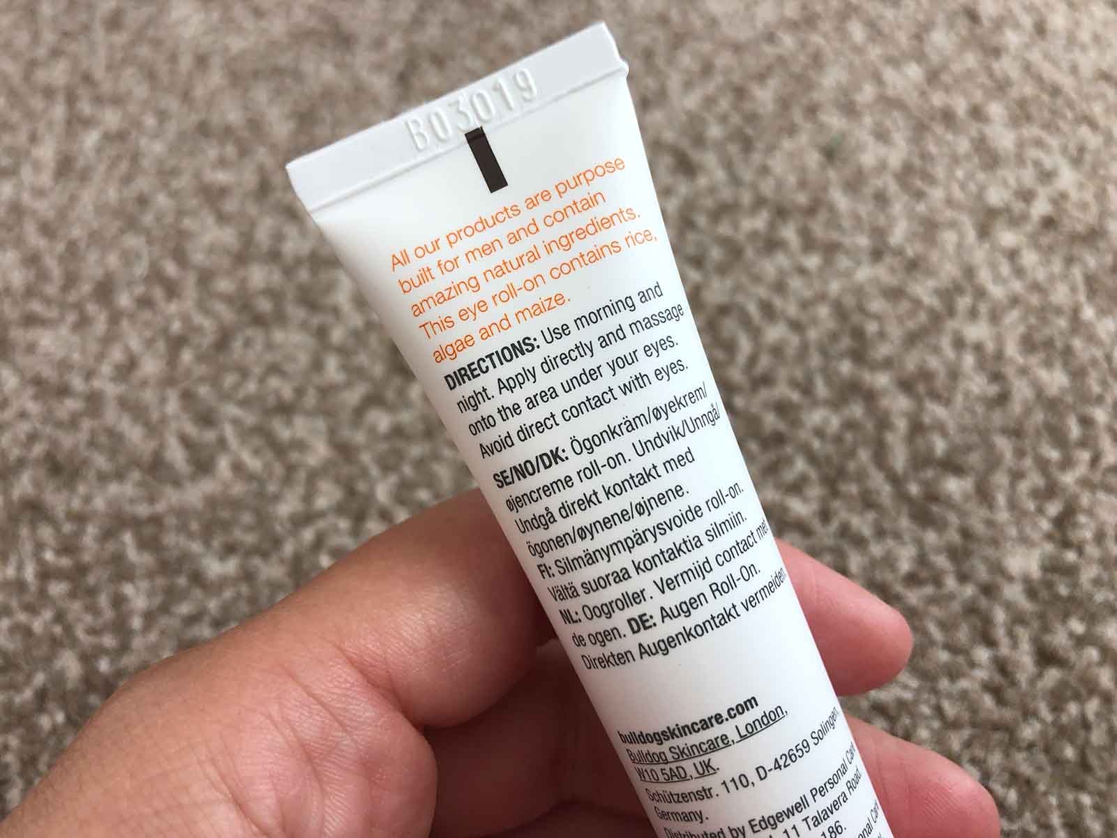 Bulldog Men’s Eye Roll on Review Bulldog Beauty and the City